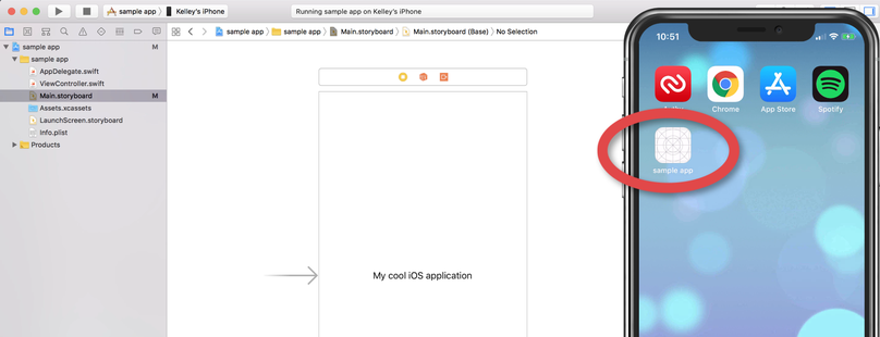 xcode application testing